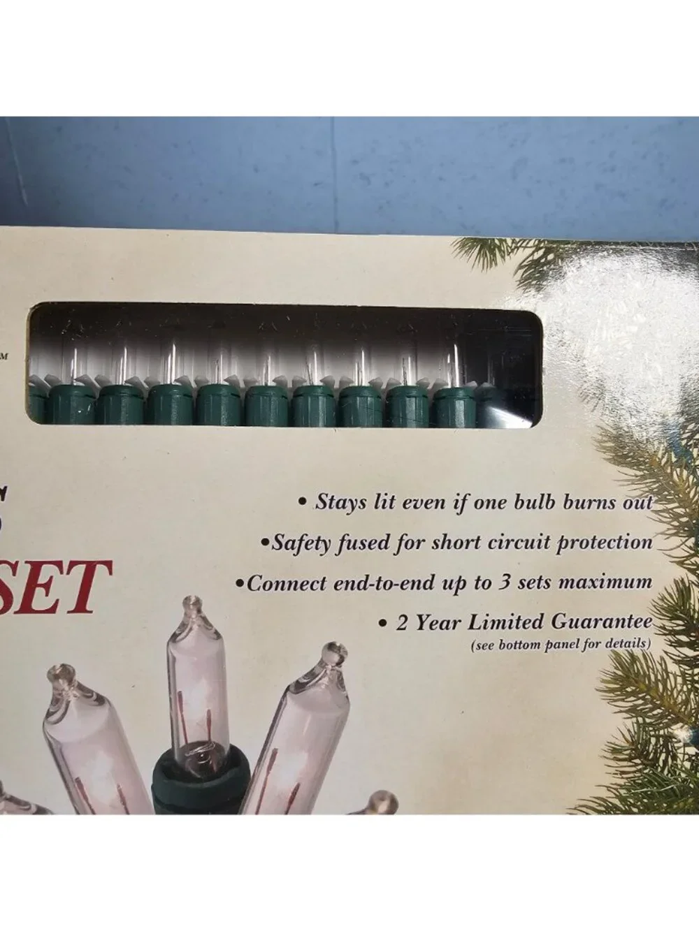 GE Set of 3 Boxes String-A-Long 100 Clear Mini String Lights In/Outdoor 37.1ft